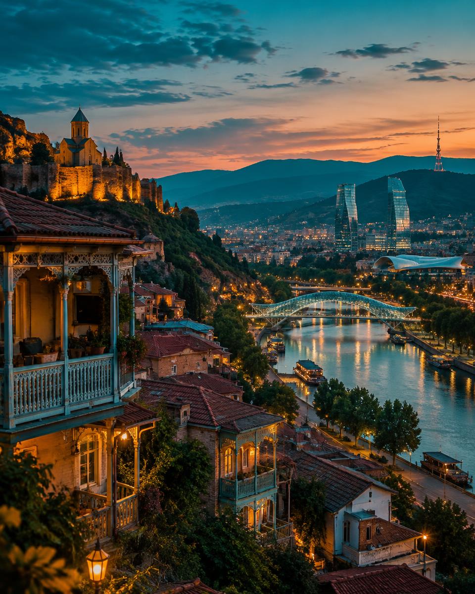 Tbilisi skyline